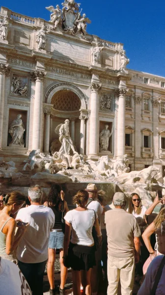 rome, trevi